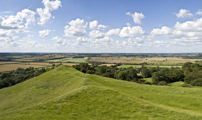 Fototapeta na wymiar widok na wieś w Warwickshire