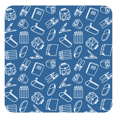 école motif réseau