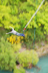 Bungy jump off Kawarau bridge