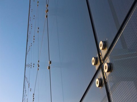 architettura moderna futuristica astratta