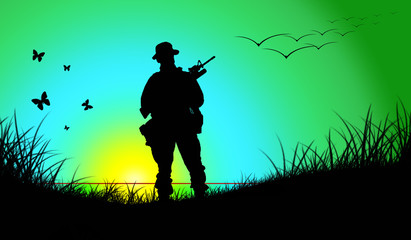 Jäger unterwegs © FotoDesignPP