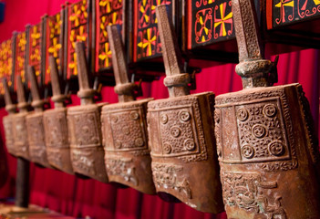 Ancient Chinese Zeng Bells in Xuzhou, China
