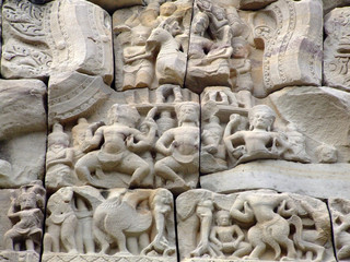 Ruines Khmeres a Phanom Rung, Thailande