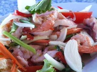 salade de crevettes