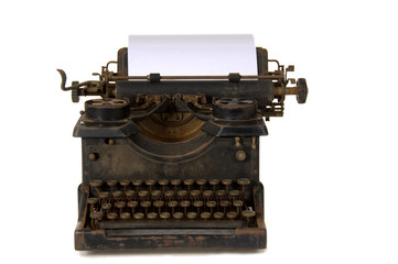 Fototapeta na wymiar Stare zabytkowe maszyny do pisania