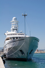 Naklejka premium Big Yacht