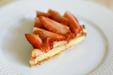 Tarte au fraises