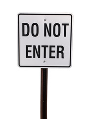 Do not enter