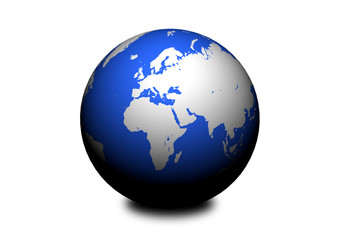 world globe 3d