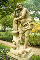Diogenes sculpture