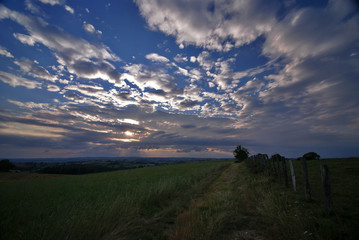 ciel d'un soir