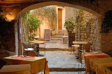 Restaurant in Bormes les Mimosas