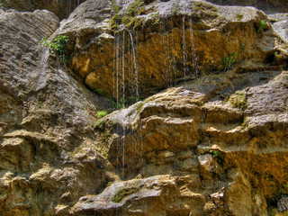 Waterfalls. Crimea.
