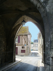 Voute et maisons de Provins