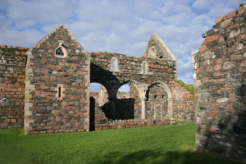 Fototapeta na wymiar Ruins of nunnery Iona