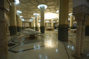 Great Mosque Hassan ll Casablanca, Salle des ablutions