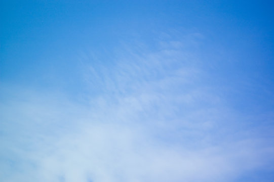 Blue sky background with clouds