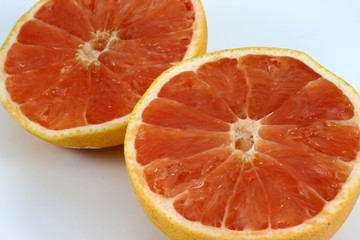 A Grapefruit half
