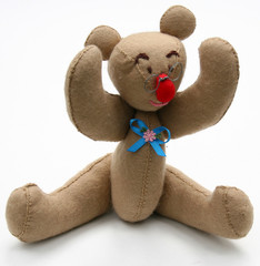 Brown bear doll
