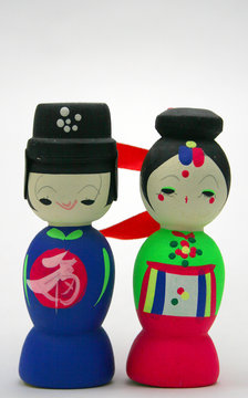Traditional Korean Wedding Doll