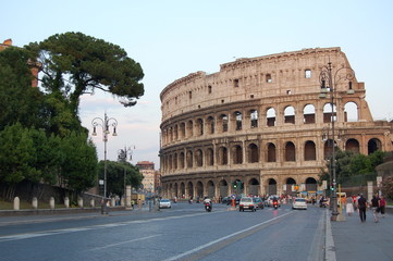 Fototapeta na wymiar Roman Coliseum