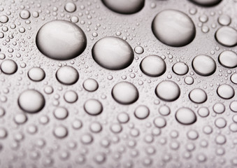 big water drops