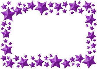 Decoration star with clipping path.