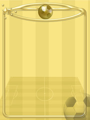 abstract soccer background