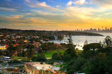 Obraz premium The Gaps, Watson Bay, Sydney..