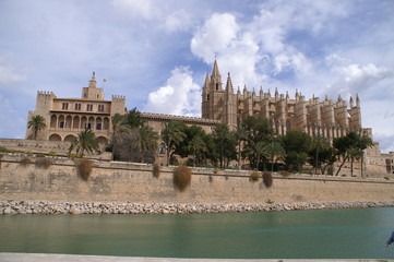 cathédrale de Palma aux Baléares