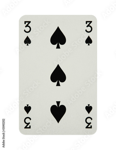 “Three of spades card” Stock photo and royalty-free images on Fotolia