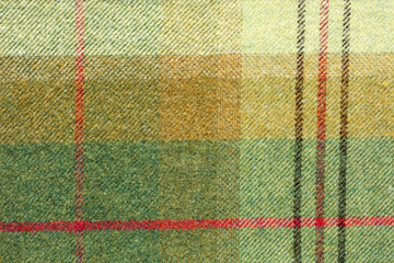 Large Plaid Fabric Textured Background Pattern