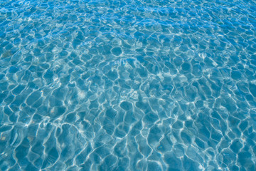Obraz na płótnie Canvas Blue water background
