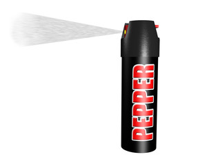 A can of Pepper Spray