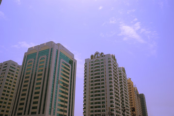 Fototapeta premium buildings with blue sky