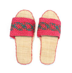 sandales artisanales en fibres naturelles
