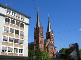 Fototapeta na wymiar Stadtkirche