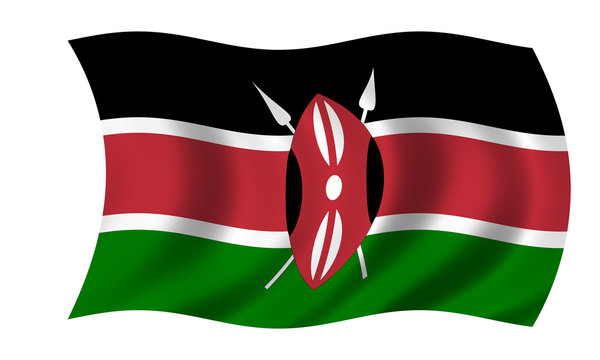 kenia fahne kenya flag