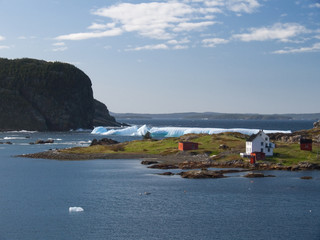 Iceberg and Village