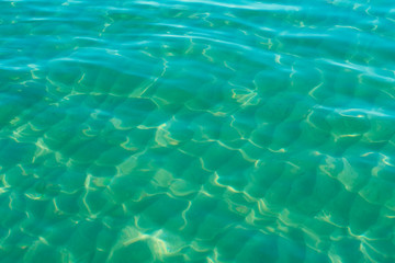 Fototapeta na wymiar Green water background