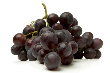 dark red grapes