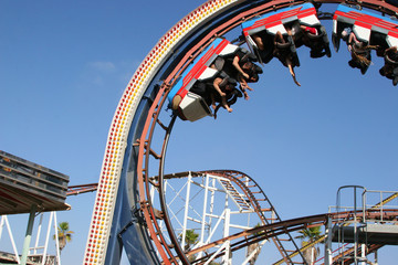 the roller coaster