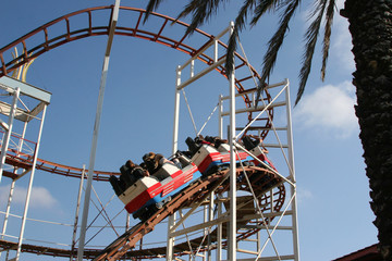 the roller coaster