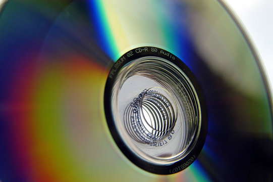 CD, CD-Rohling, Lichtspiegelung