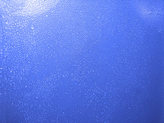 blue water drop for background