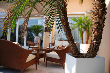 Luxury terrace