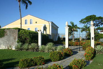 Haus, Villa im Kolonialstil, Insel Itaparica, Bahia, Brasilien