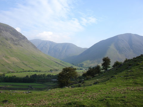Base of Scafell Pike