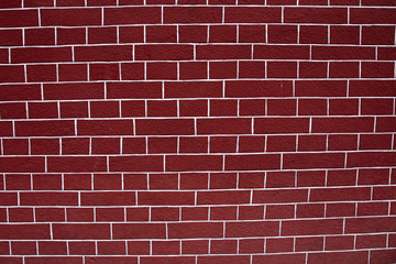 Brick wall of house in St. Petersburg, Russia