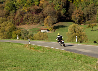 Motorradfahrer